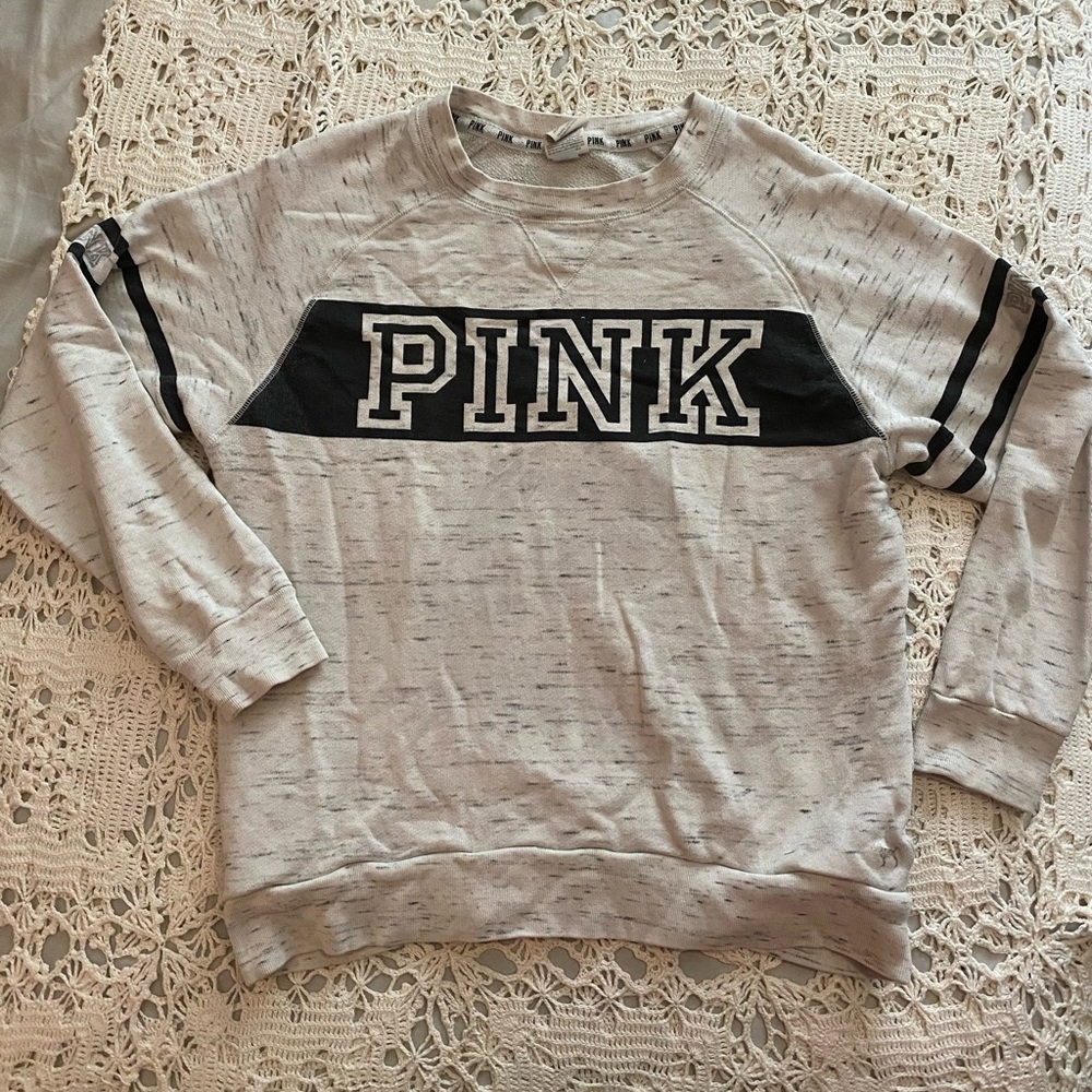 Victoria’ Secret sweatshirt